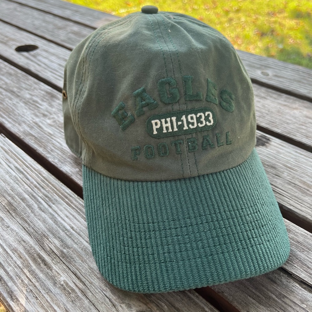 Green Eagles Football Cap Corduroy